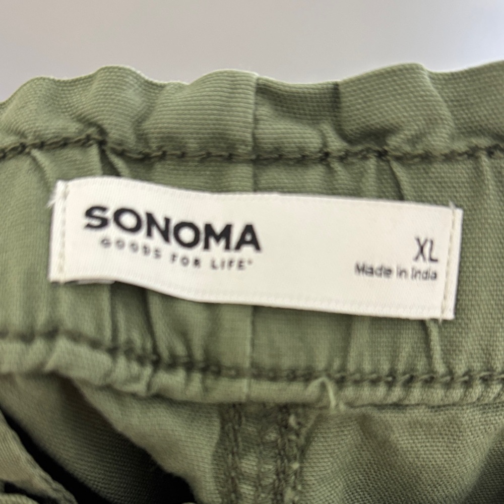 NWT Sonoma Olive Green Capris Women Size XL - Picture 11 of 13